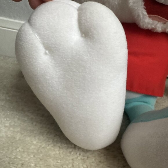 Talking BUSTER BUNNY Vintage 1990s Pull String Plush 17" - Tiny Toons Playskool - Picture 7 of 16